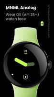 Poster MNML Analog: Watch face