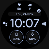 Pixel OLED: Watch face