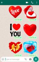 پوستر برچسب های عشق برای واتساپ