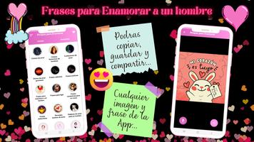 frases para enamorar un hombre پوسٹر