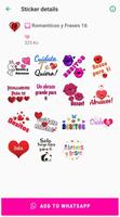 Stickers de Amor para WhatsApp capture d'écran 1