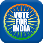 Vote For India 2019 Zeichen