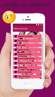 frases de amistad bonitas الملصق