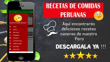 recetas de comidas peruanas caseras y fáciles Affiche