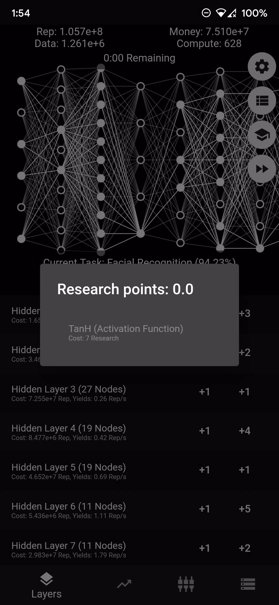 Perceptron – An Idle Game
