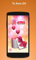 Te Amo Gif โปสเตอร์