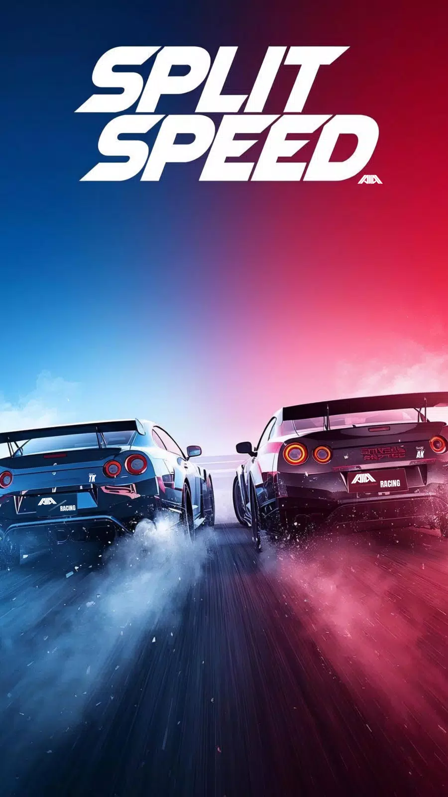 Split Speed: Dual Car Racing