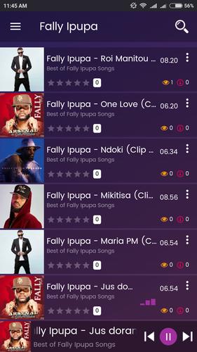 Fally Ipupa Song 2019 Best All mp3 Music APK pour Android Télécharger