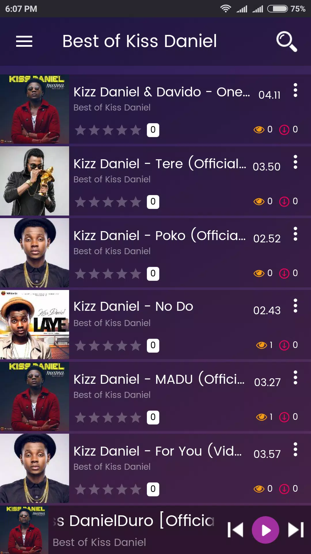 Kiss Daniel Mp3 Top Songs 2019 APK for Android Download