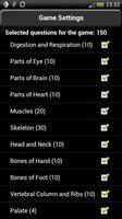 برنامه‌نما Anatomy Quiz عکس از صفحه
