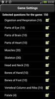 Anatomie Quiz capture d'écran 1