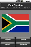 World Flags Quiz poster