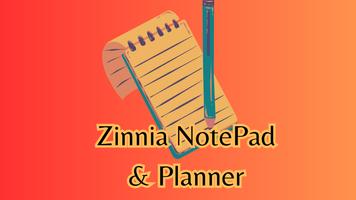 Zinnia-Note & Planner الملصق