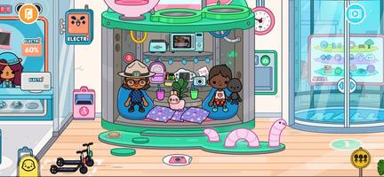 Happy Toca boci Life World Tip captura de pantalla 3