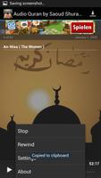 Audio Quran by Saoud Shuraim capture d'écran 3