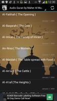 Audio Quran Maher Al Muaiqly Affiche