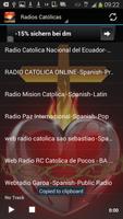 Radios Católicas captura de pantalla 3