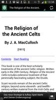 Religion of the Ancient Celts plakat