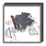 Diseño de arquitectura de dibu icono