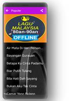Lagu Hits Malaysia capture d'écran 3