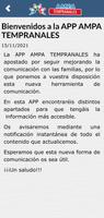 AMPA Tempranales screenshot 2