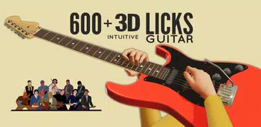 600+ 3D Licks Intuitive Guitar