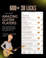 600+ Licks para Guitarra en 3D Poster