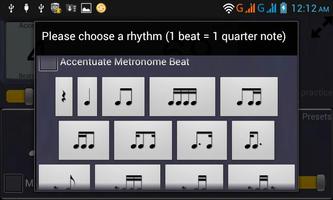 Creative Rhythm Metronome Lite ảnh chụp màn hình 2
