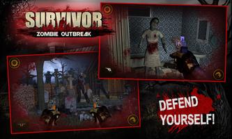 Survivor: Zombie Outbreak 截图 1