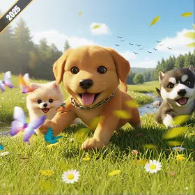 My Puppy Care & Play Game