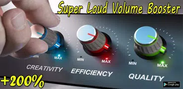 Music Equaliser & Super Loud Volume Booster