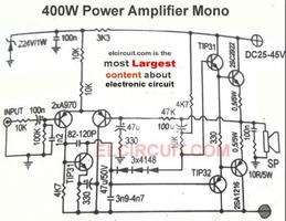 Amplifier Circuit Diagram screenshot 1