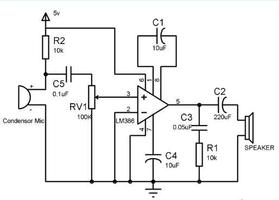 Amplifier Circuit Diagram اسکرین شاٹ 3