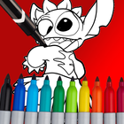 Blue Koala Coloring Book ícone