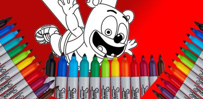 1 Schermata Gummy Bear Coloring Book