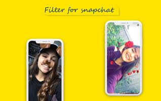Filters For Snapchat | live Snap Filters Effect پوسٹر