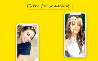 Filters For Snapchat | live Snap Filters Effect imagem de tela 1