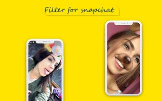 Filters For Snapchat | live Snap Filters Effect imagem de tela 2