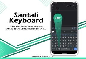 Santali English Keyboard Affiche