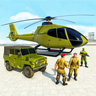 Us Army Transport truck Sim 3D icône