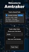 Amtraker | Amtrak Tracker Affiche