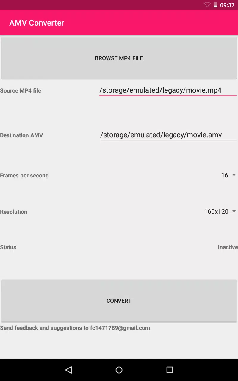 incompleto Escribe email temblor Descarga de APK de AMV Converter para Android