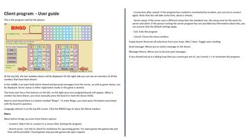 Bingo Client Screenshot 2
