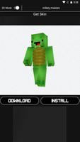 برنامه‌نما Maizen Skins Minecraft PE عکس از صفحه