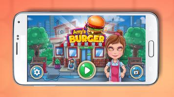 Amy's Burger - Restaurant Cooking Game Affiche