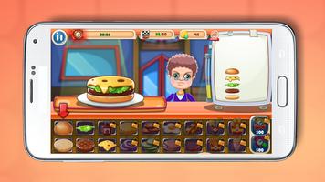 Amy's Burger - Restaurant Cooking Game captura de pantalla 2