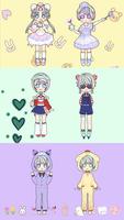 DIY Anime Doll: Dress Up Game capture d'écran 3