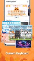 Fonts Keyboard Plakat