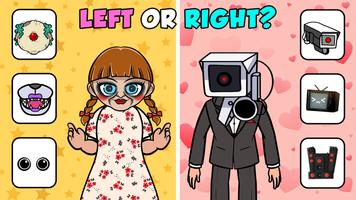 Left Or Right Affiche