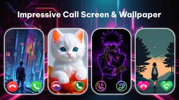 Call Theme - Color Phone Call Plakat